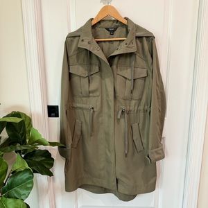 Simply Vera Vera Wang Women’s Twill Hooded Jacket